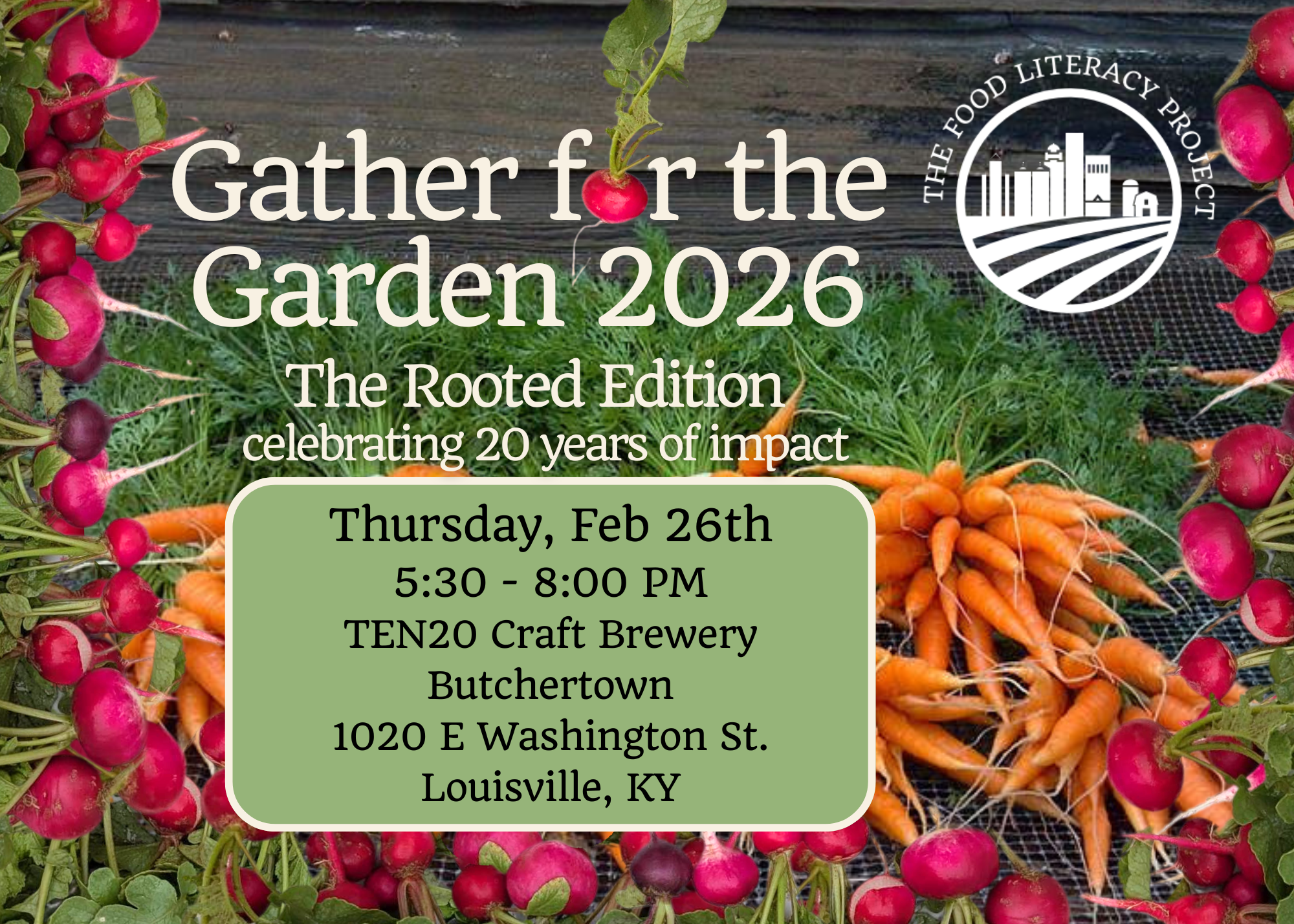 Campaign cover image for Gather for the Garden 2026: The Rooted Edition
