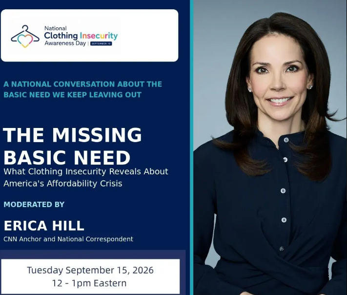 Campaign cover image for National Clothing Insecurity Awareness Day 2026