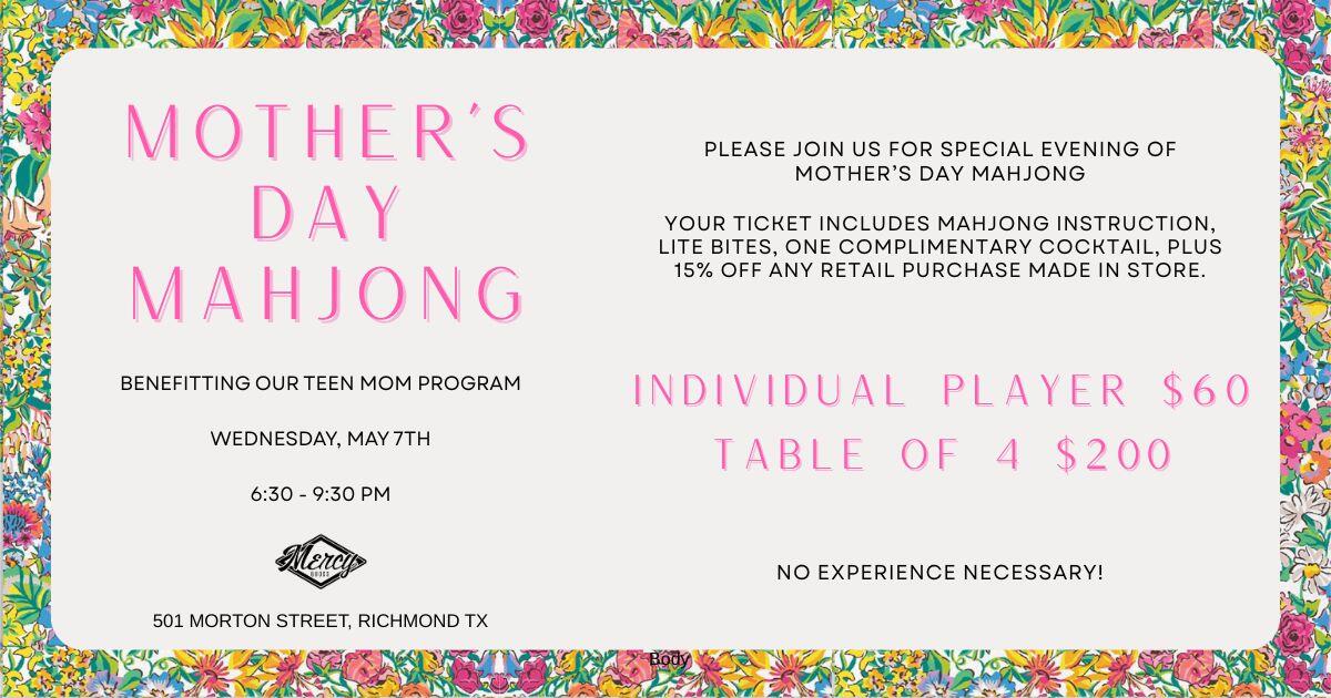 Campaign cover image for Mother's Day Mahjong