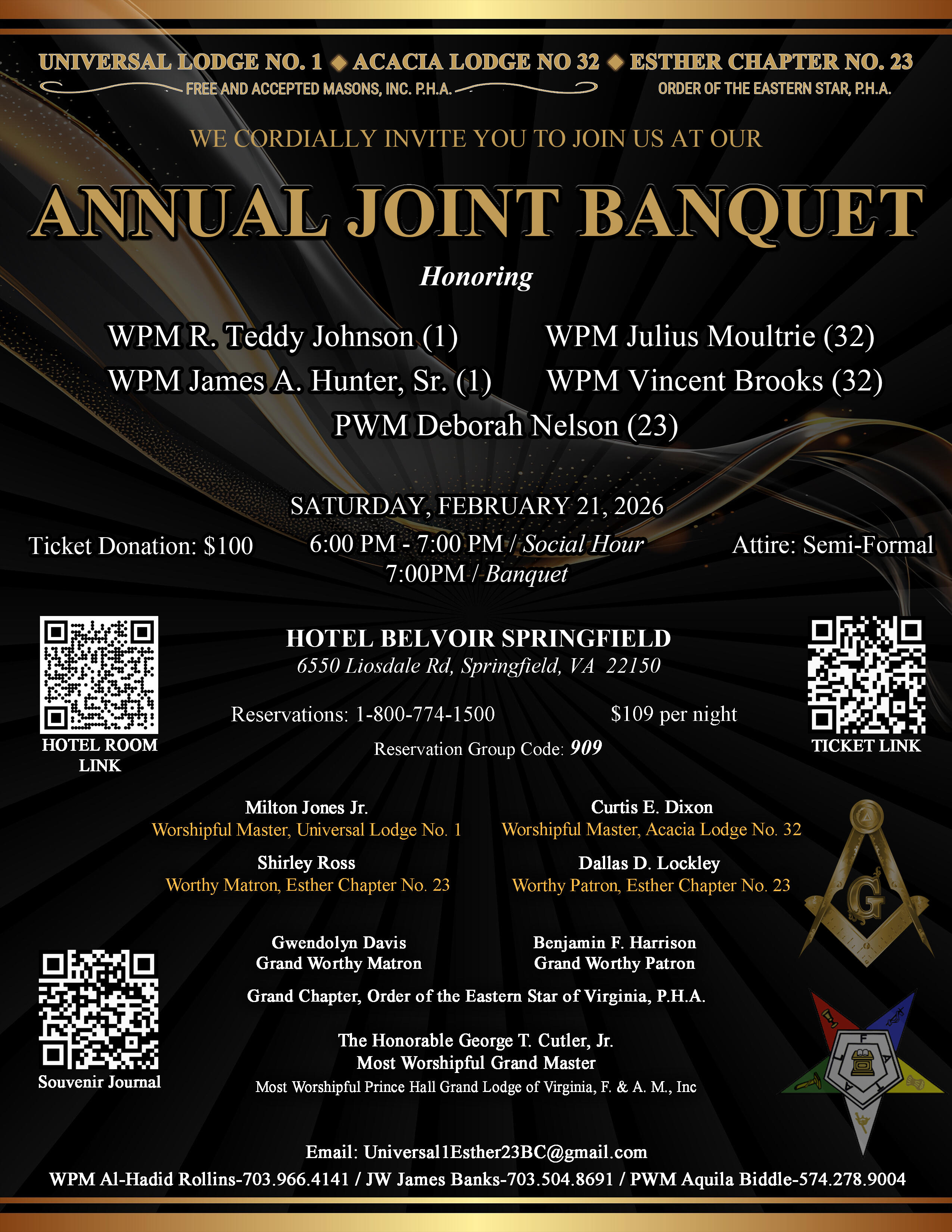 Campaign cover image for Annual Joint Banquet