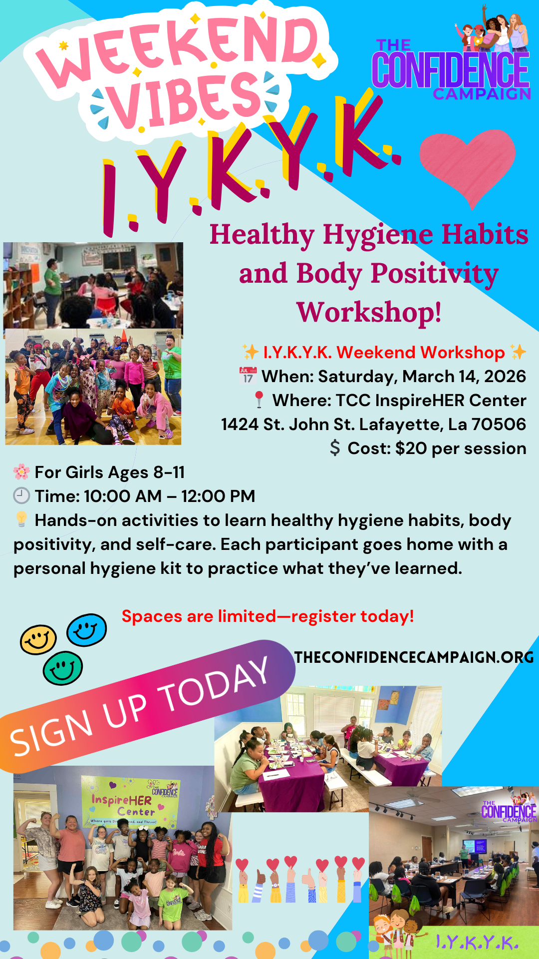 Campaign cover image for Weekend Edition: IYKYK Healthy Hygiene Habits and Body Positivity (Ages 8-11) (copy)