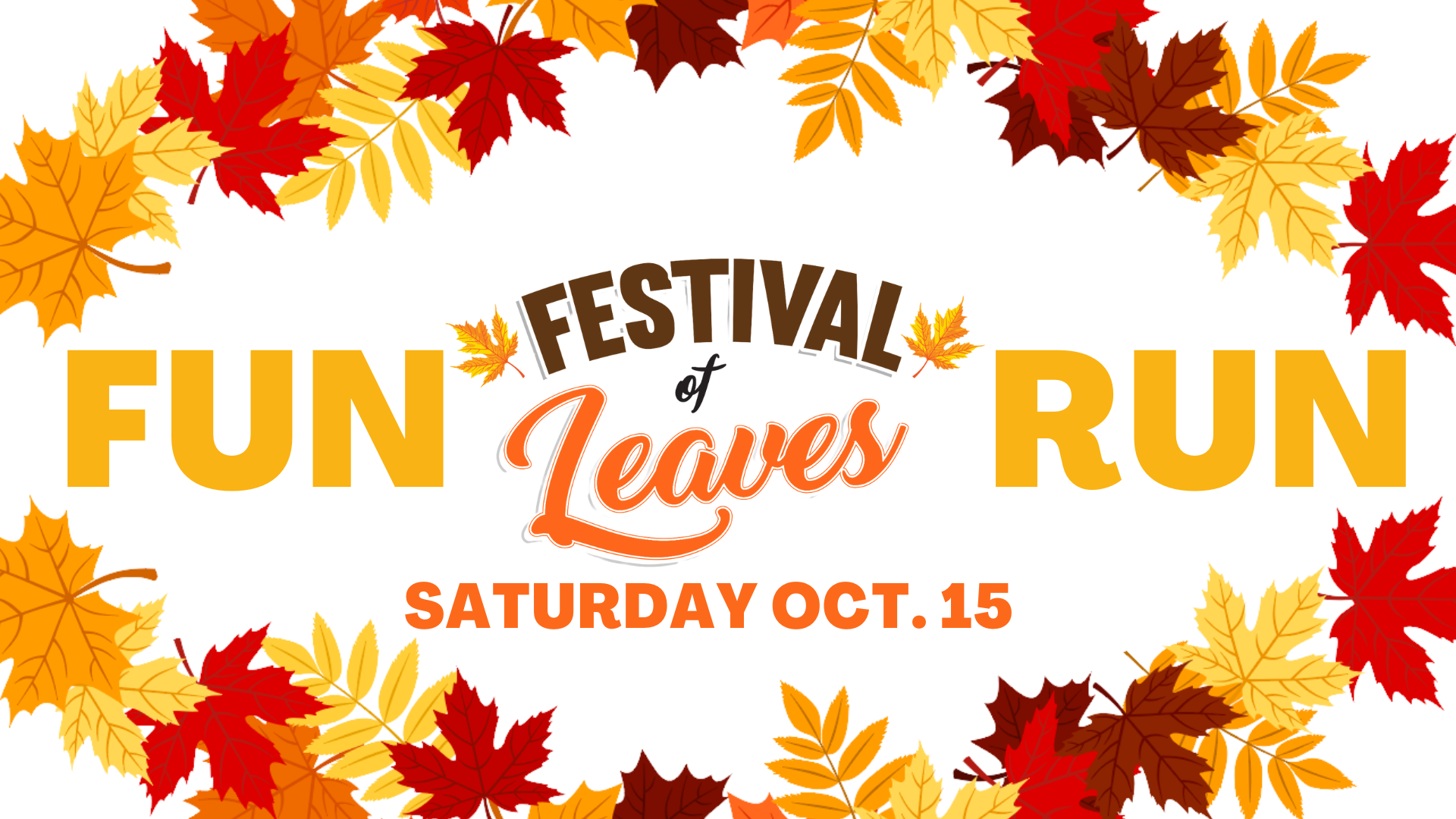 Color Fun Run Festival Of Leaves