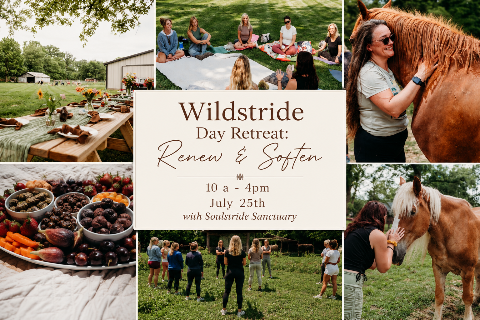 Campaign cover image for Wildstride Day Retreat: Renew & Soften