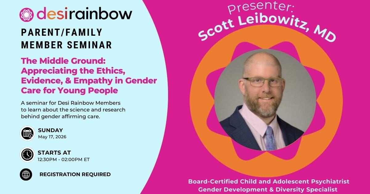 Campaign cover image for Desi Rainbow Education Program Registration