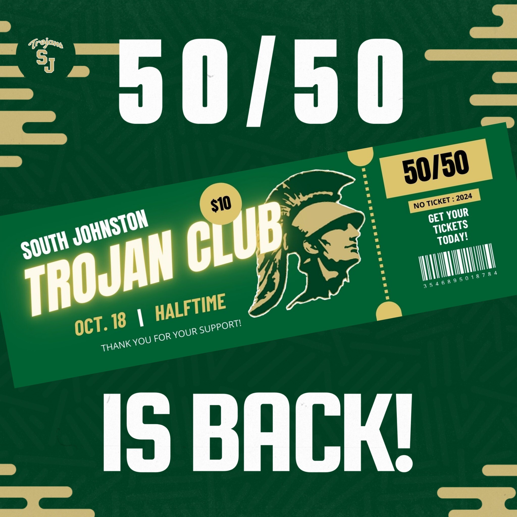 Campaign cover image for 2024 50/50 Raffle