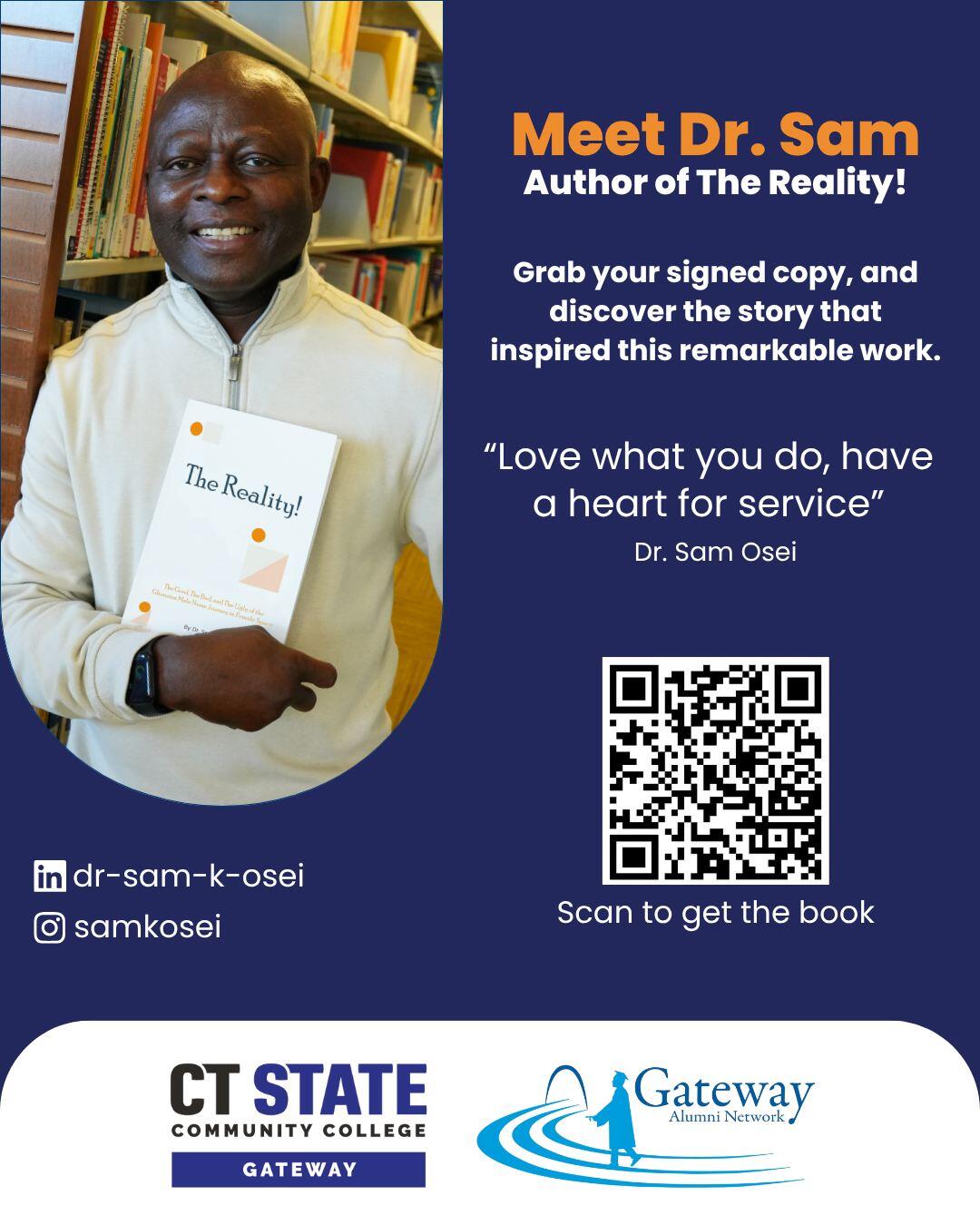 Campaign cover image for Authors Night- Sam Osei