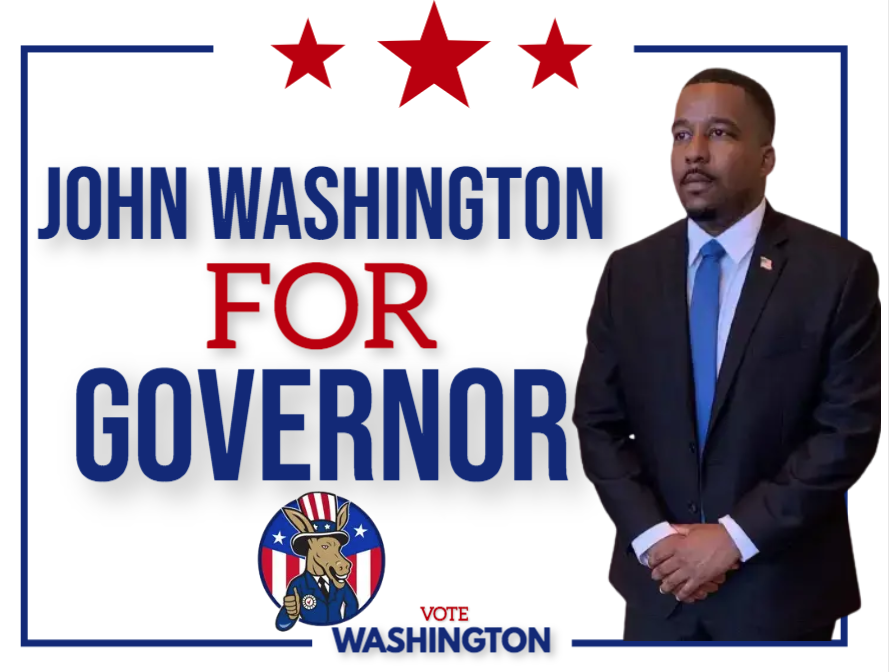 Campaign cover image for John Washington For Texas Governor