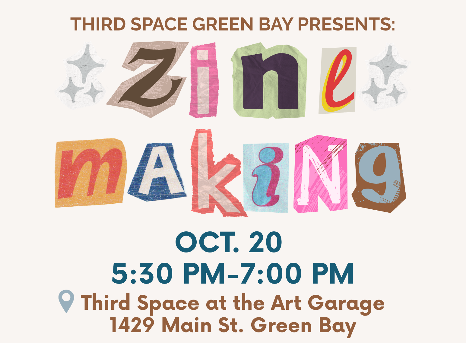 Campaign cover image for Zine Making Workshop