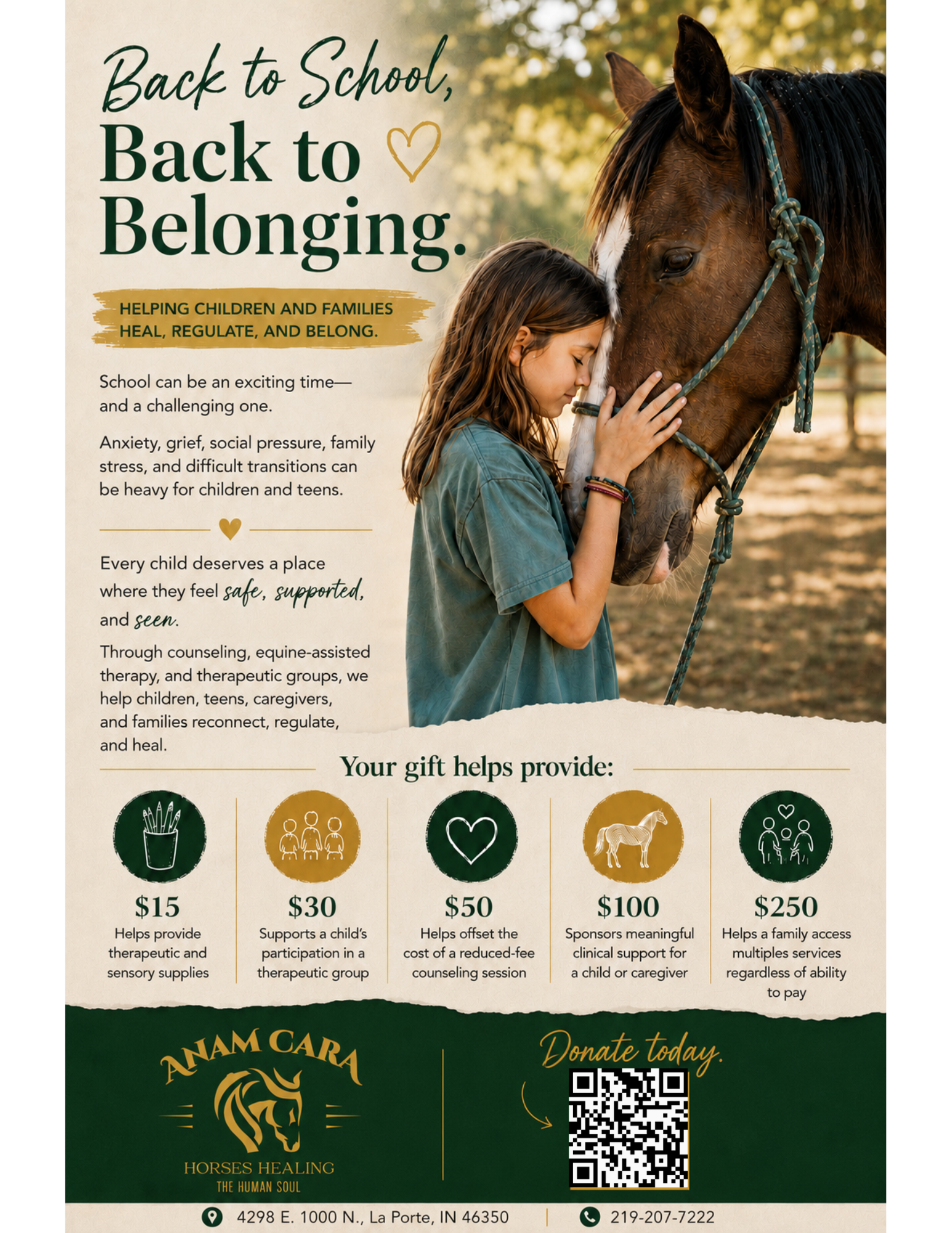 Campaign cover for Back to School, Back to Belonging