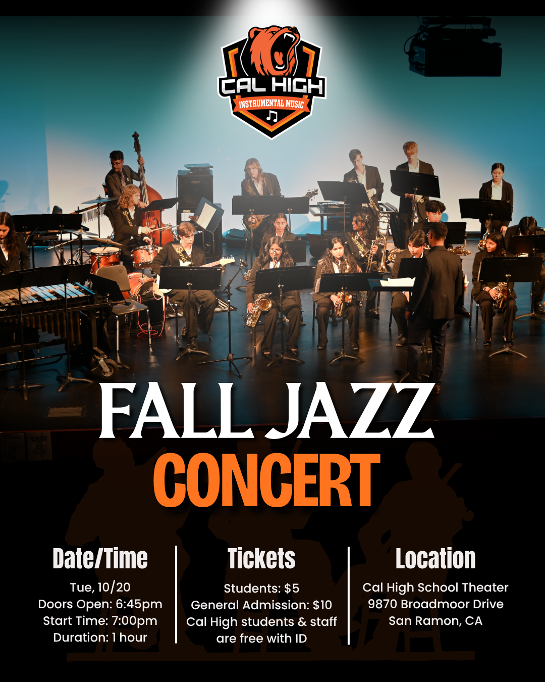 Campaign cover image for 2026 Fall Jazz Concert