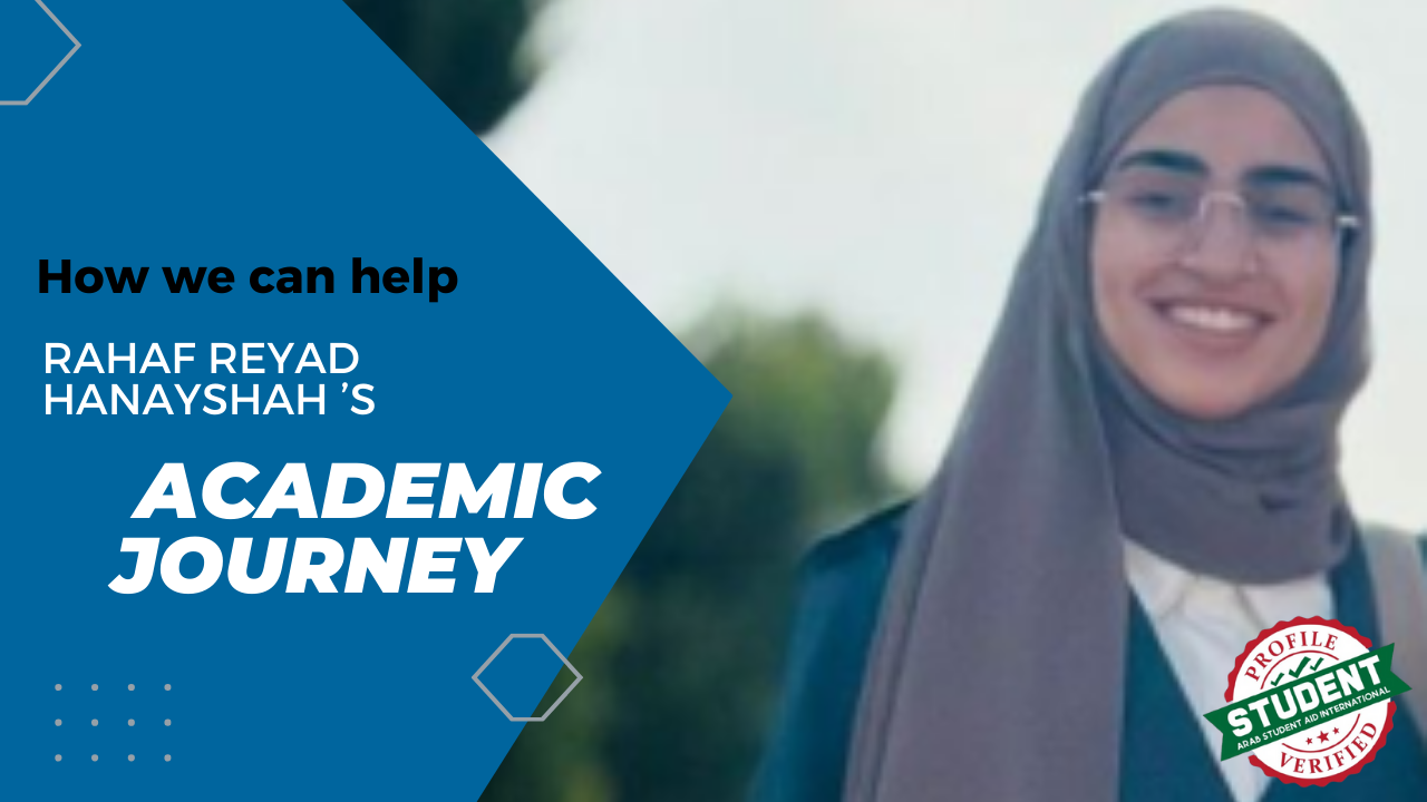 Campaign cover image for Rahaf Reyad Hanayshah | Jenin, Palestine