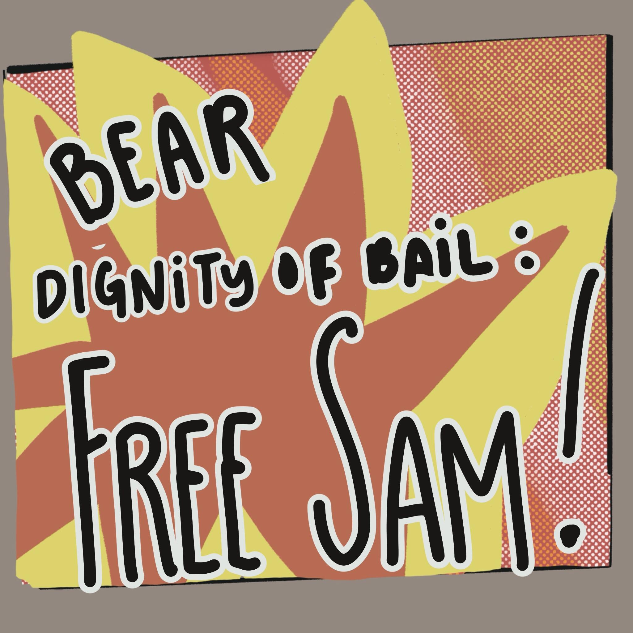 Campaign cover image for BEAR Dignity of Bail: FREE SAM