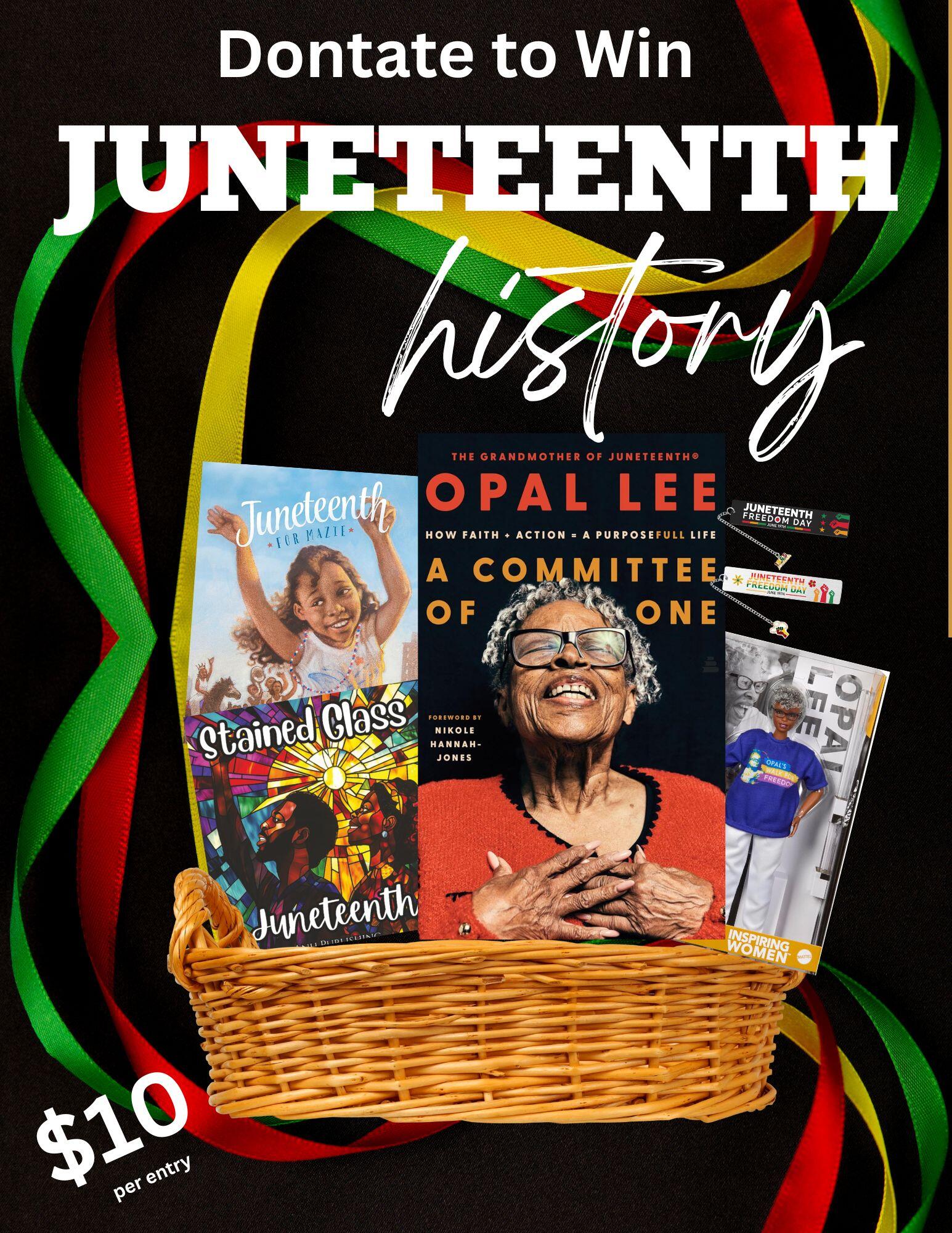 Campaign cover image for 💙🖤❤️💚💛 Celebrate Juneteenth. 💙🖤❤️💚💛