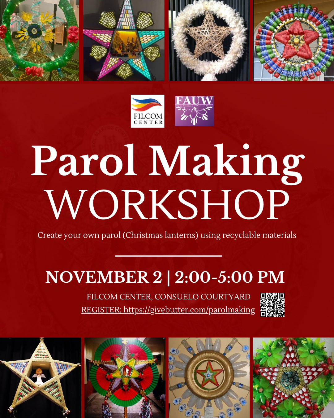 Campaign cover image for Recycled Parol Making Workshop