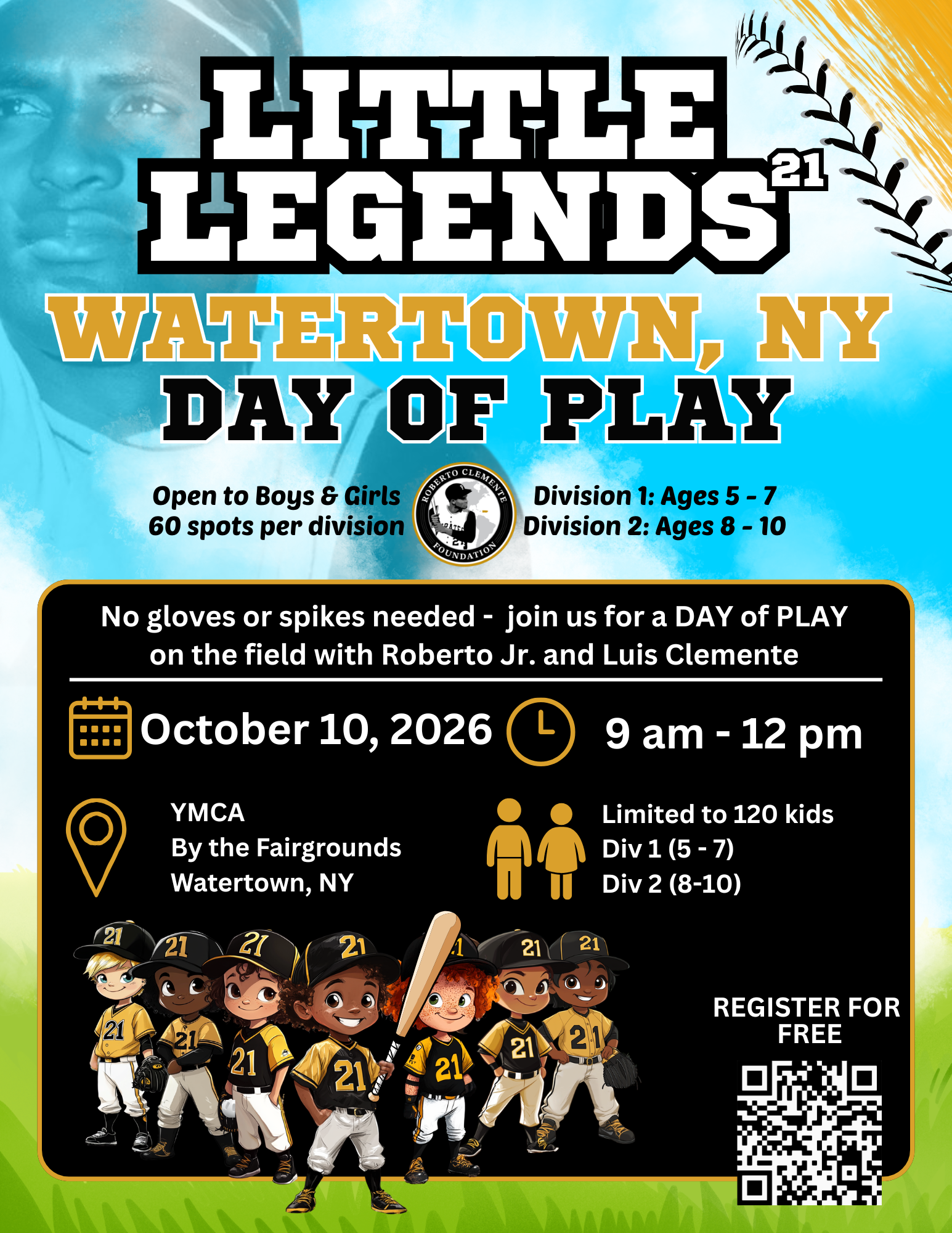 Campaign cover image for Little Legends 21  - Watertown, NY 2026