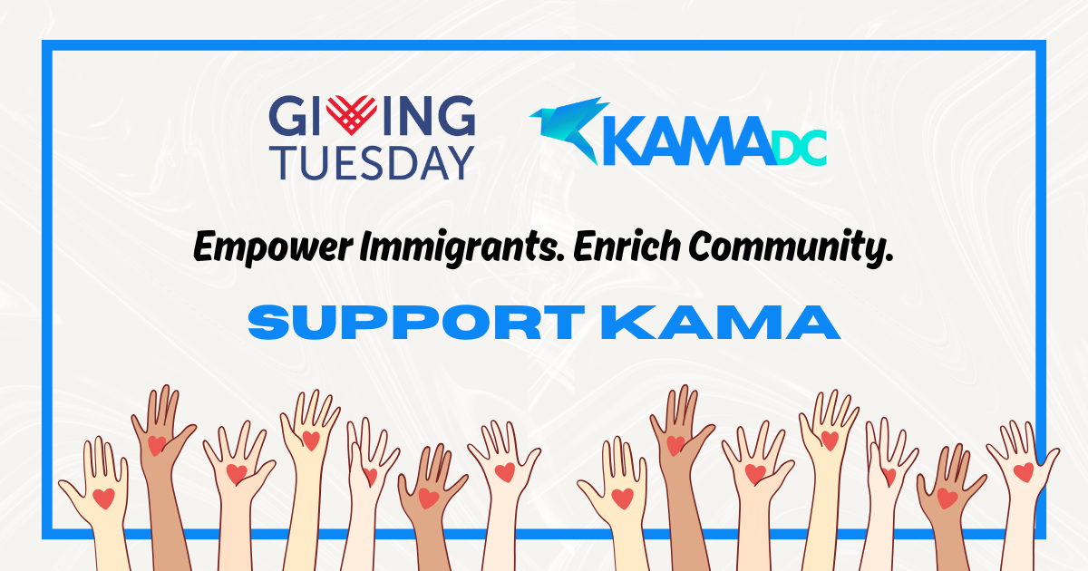 Campaign cover image for KAMA DC - 2024 Giving Tuesday