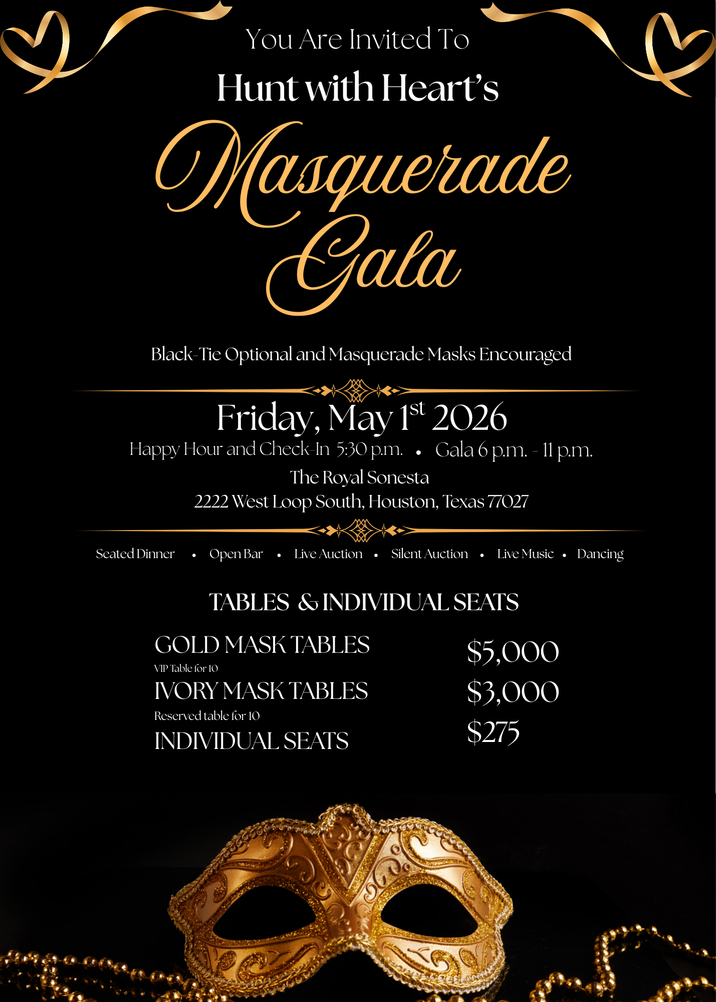 Campaign cover image for 2026 Hunt With Heart Gala