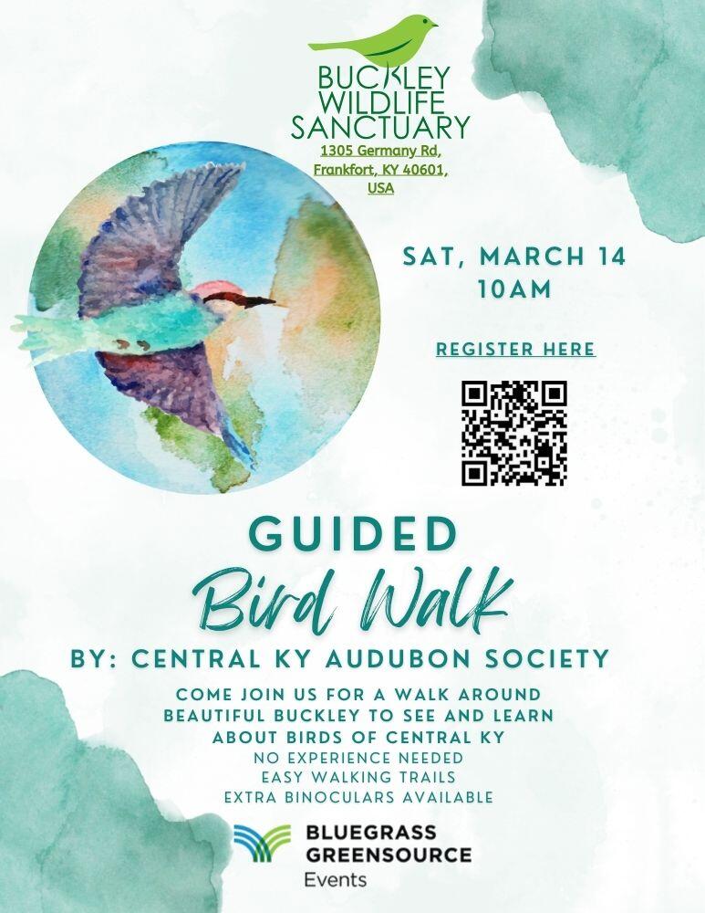 Campaign cover image for Buckley Guided Bird Walk