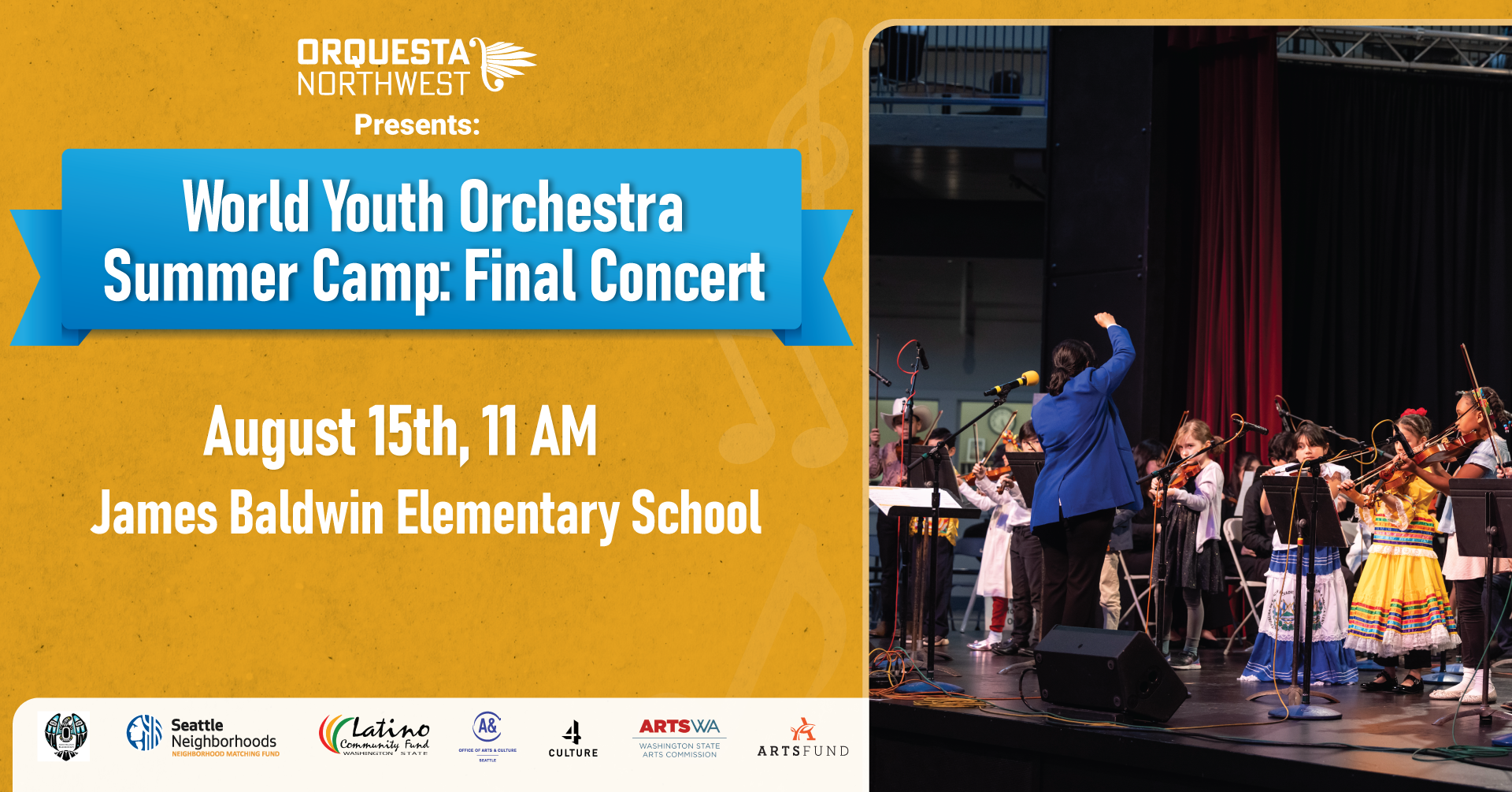 Campaign cover image for WYO Summer Camp:  Final Concert!