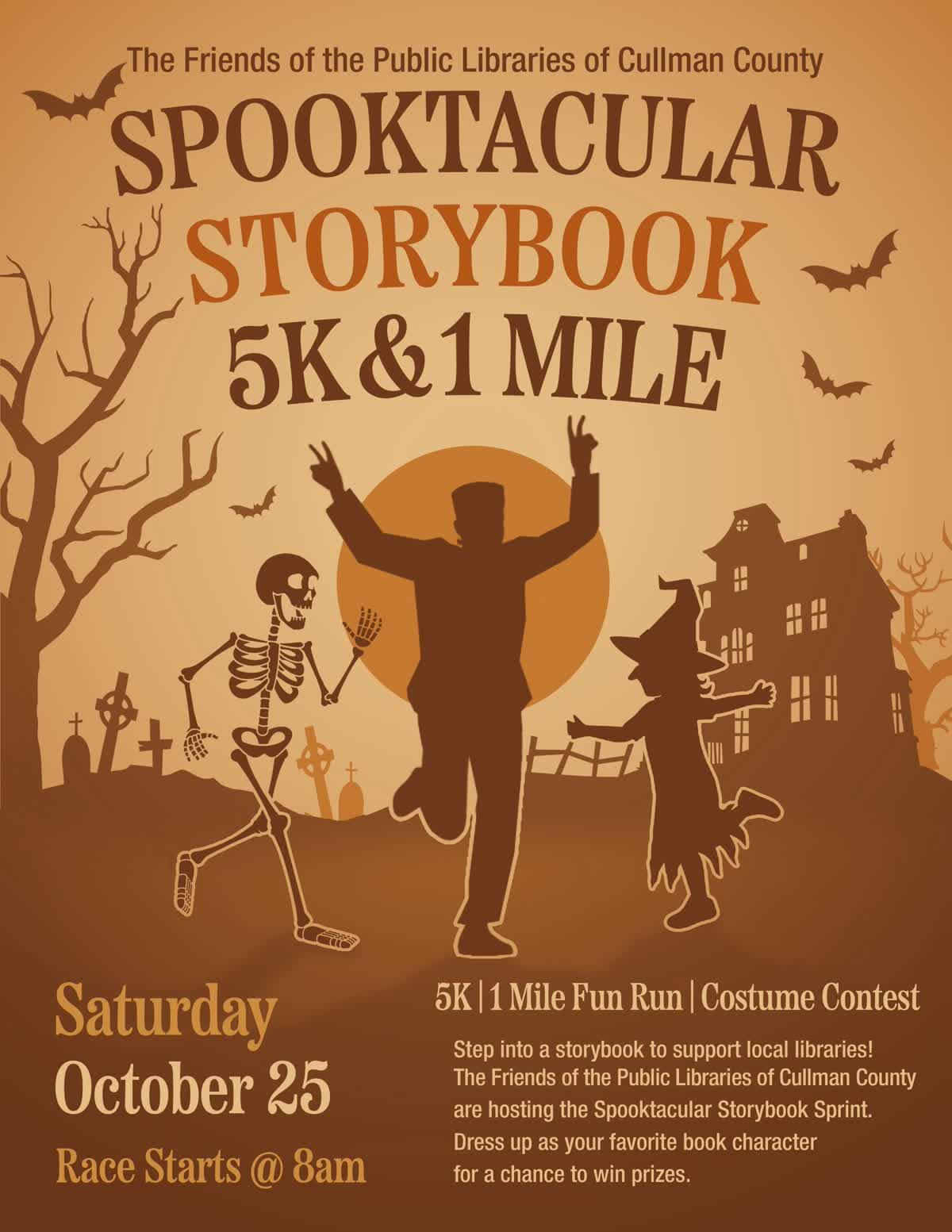 Campaign cover image for Spooktacular Storybook Sprint 5k