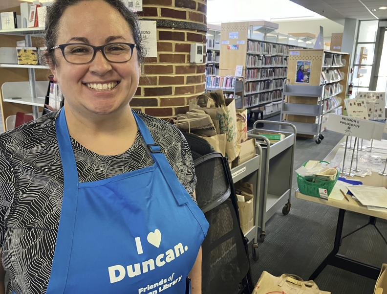 Campaign cover image for Volunteer with Friends of Duncan Library