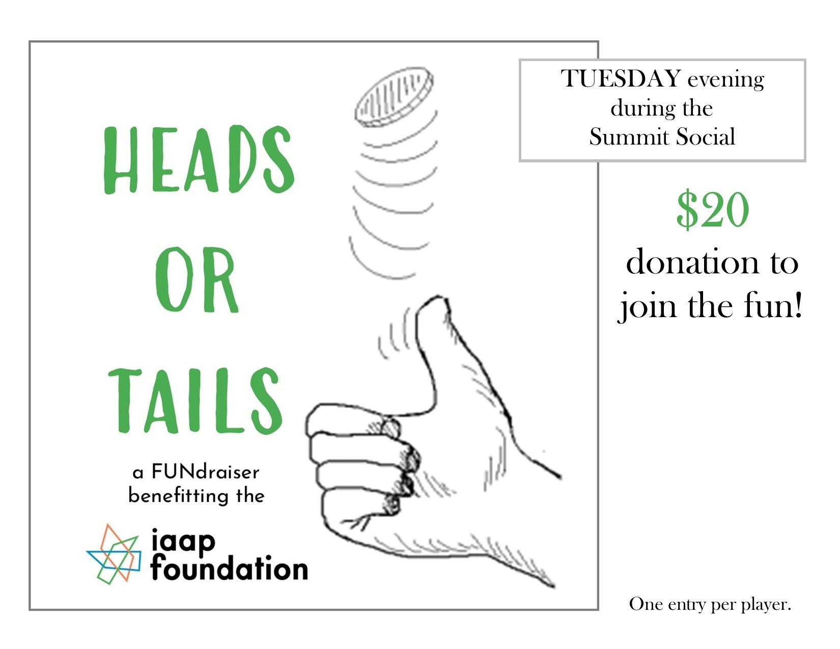 Campaign cover image for Heads or Tails Summit Social 2026