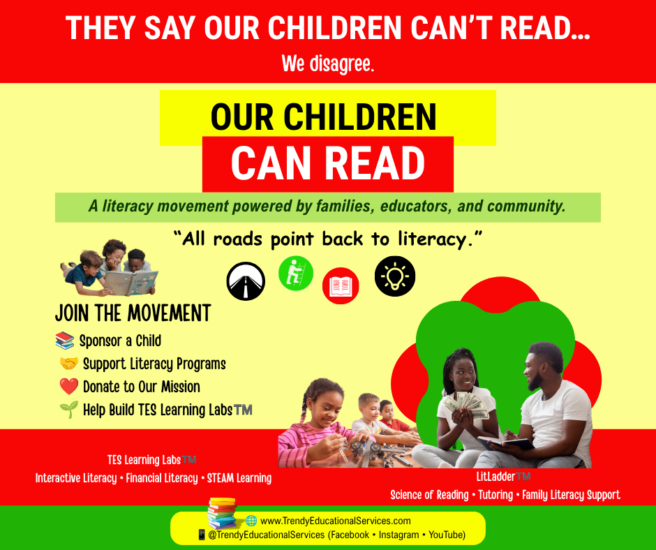 Campaign cover image for OUR FIGHT AGAINST ILLITERACY: OUR CHILDREN CAN READ.