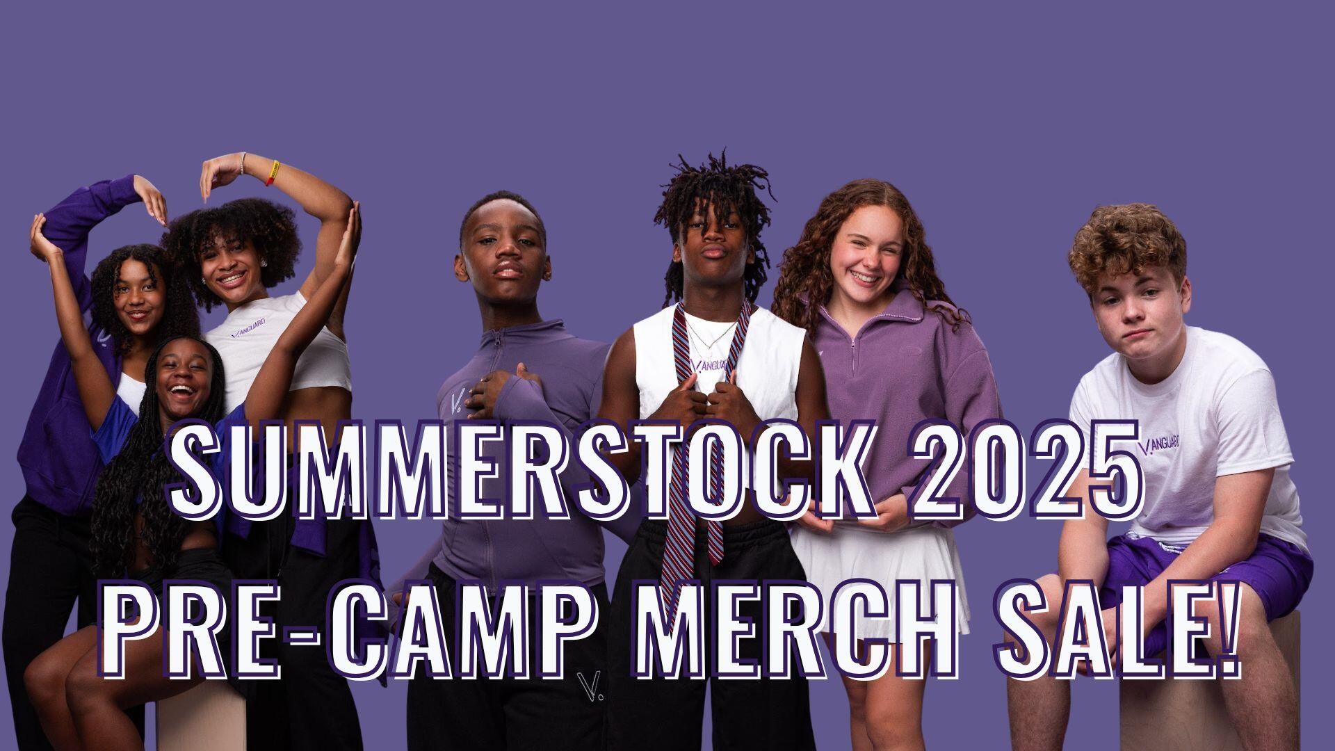 Campaign cover image for Summerstock 2025 PRE-CAMP MERCH SALE!