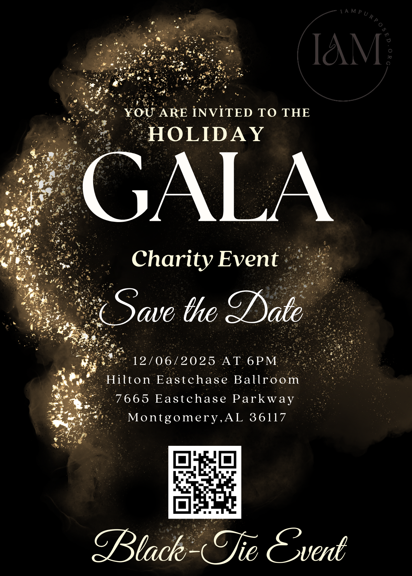 Campaign cover image for IAMPurposeD Holiday Gala