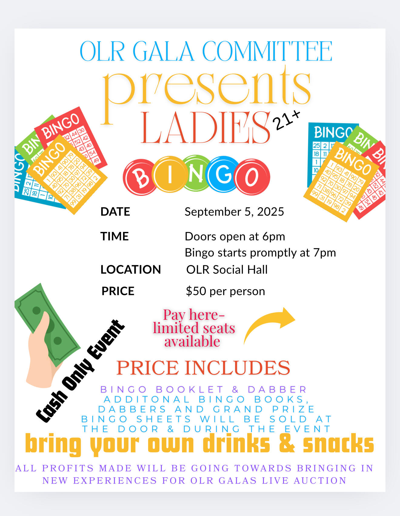 Campaign cover image for Gala Kickoff Bingo Night