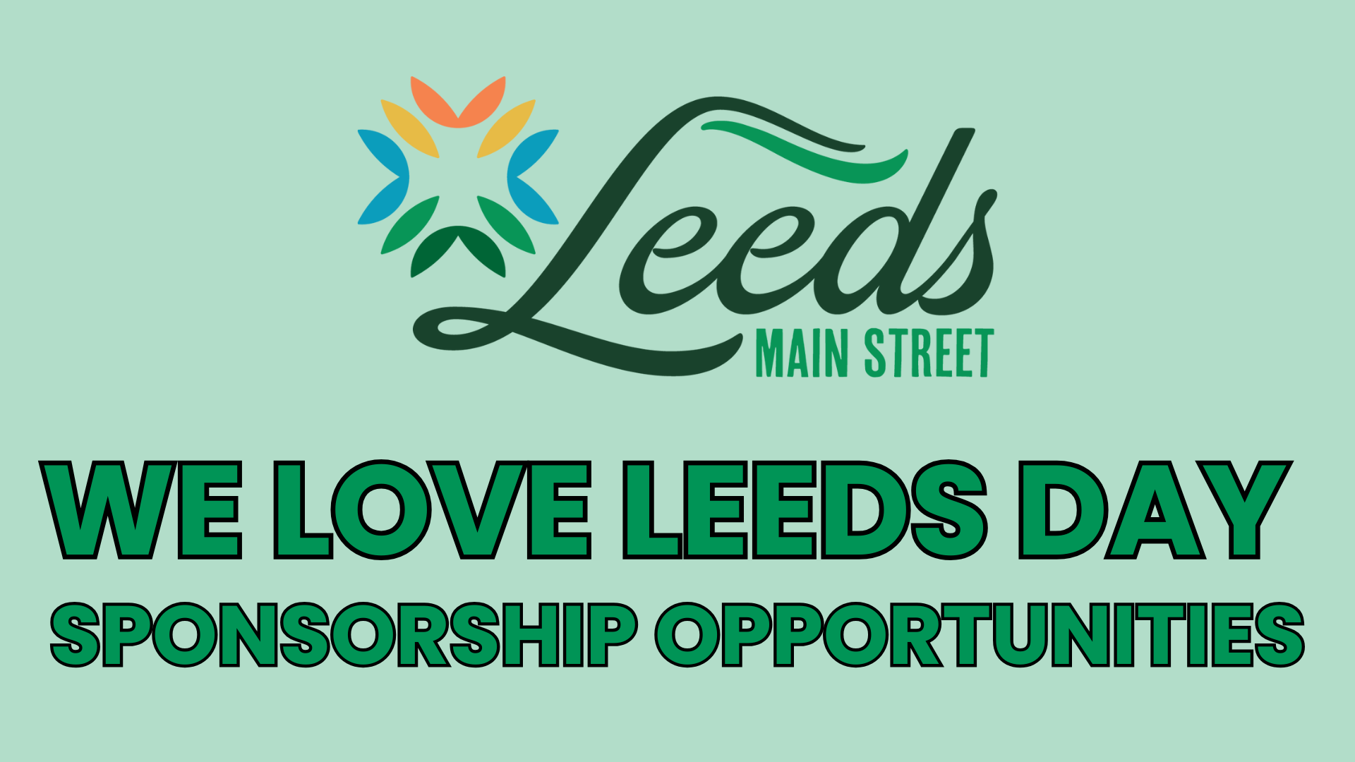 Campaign cover image for Sponsorships - We Love Leeds Day 2025