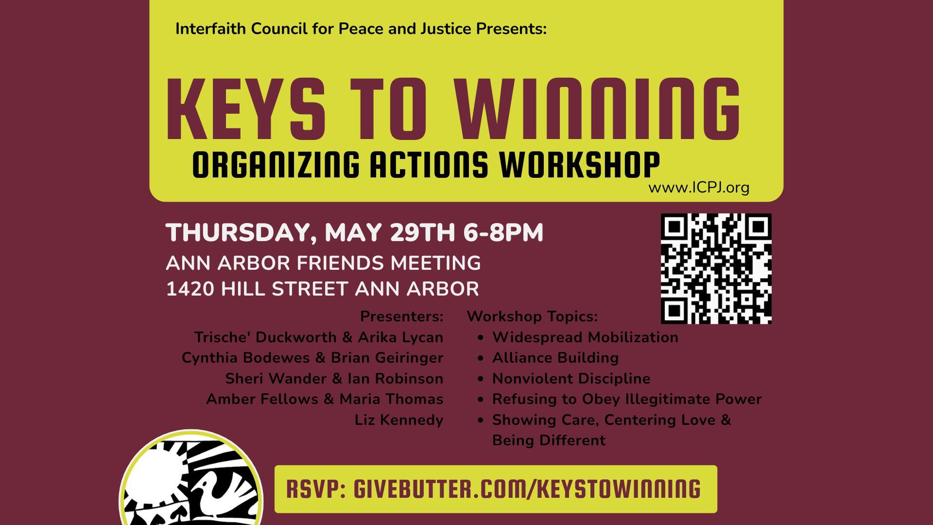 Campaign cover image for Five Keys to Winning  (to fight for democracy)