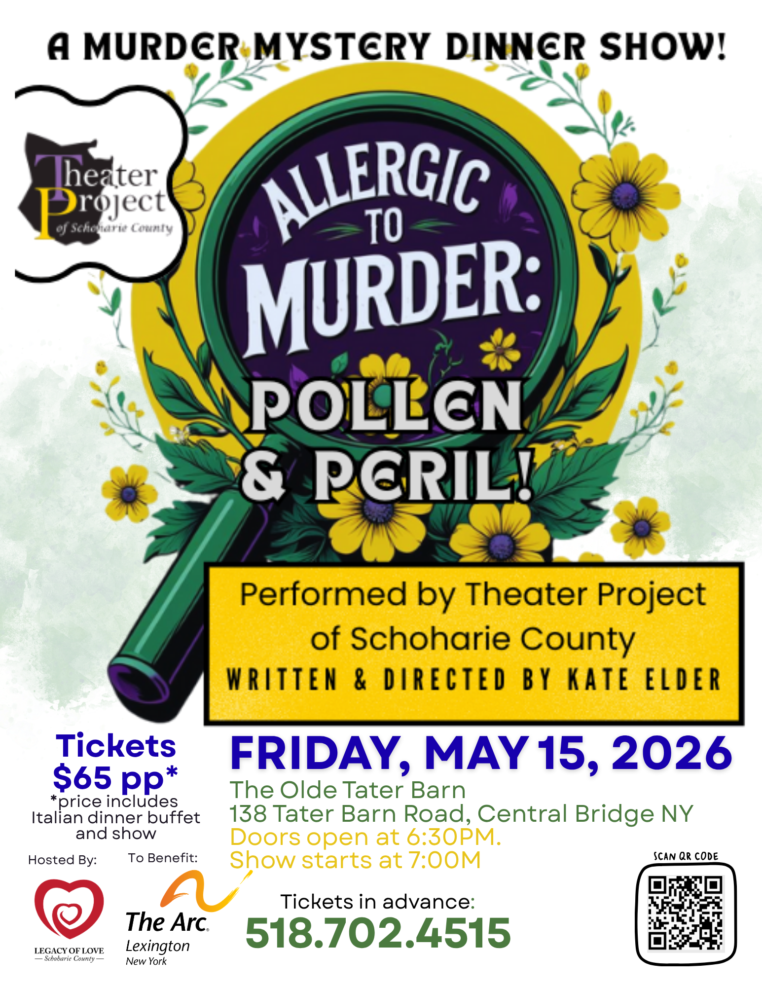 Campaign cover image for Murder Mystery Dinner - Legacy of Love 2026