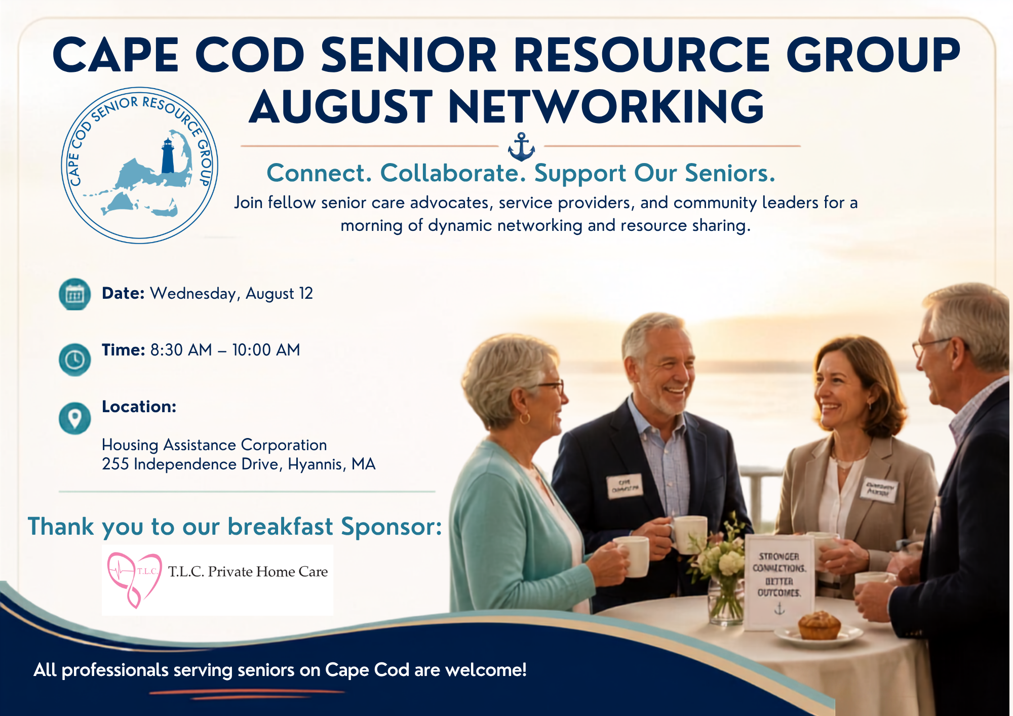 Campaign cover image for CCSRG August 2026 Networking - 8/12, 8:30 - 10:00