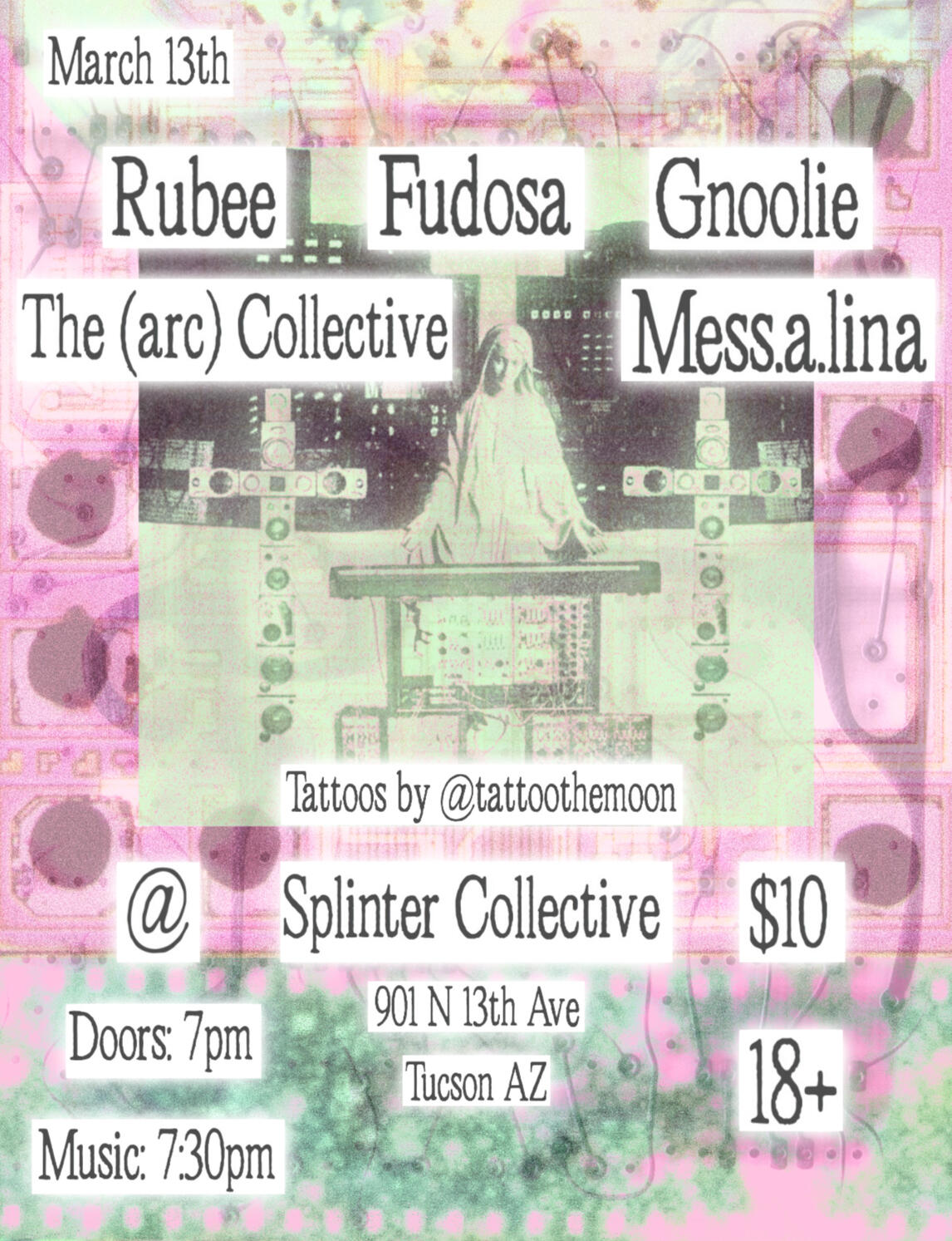 Campaign cover image for Fudosa (NM) Live @ Splinter Collective