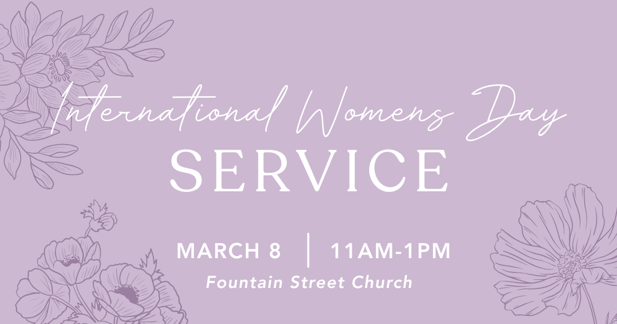 Campaign cover image for International Women's Day Service
