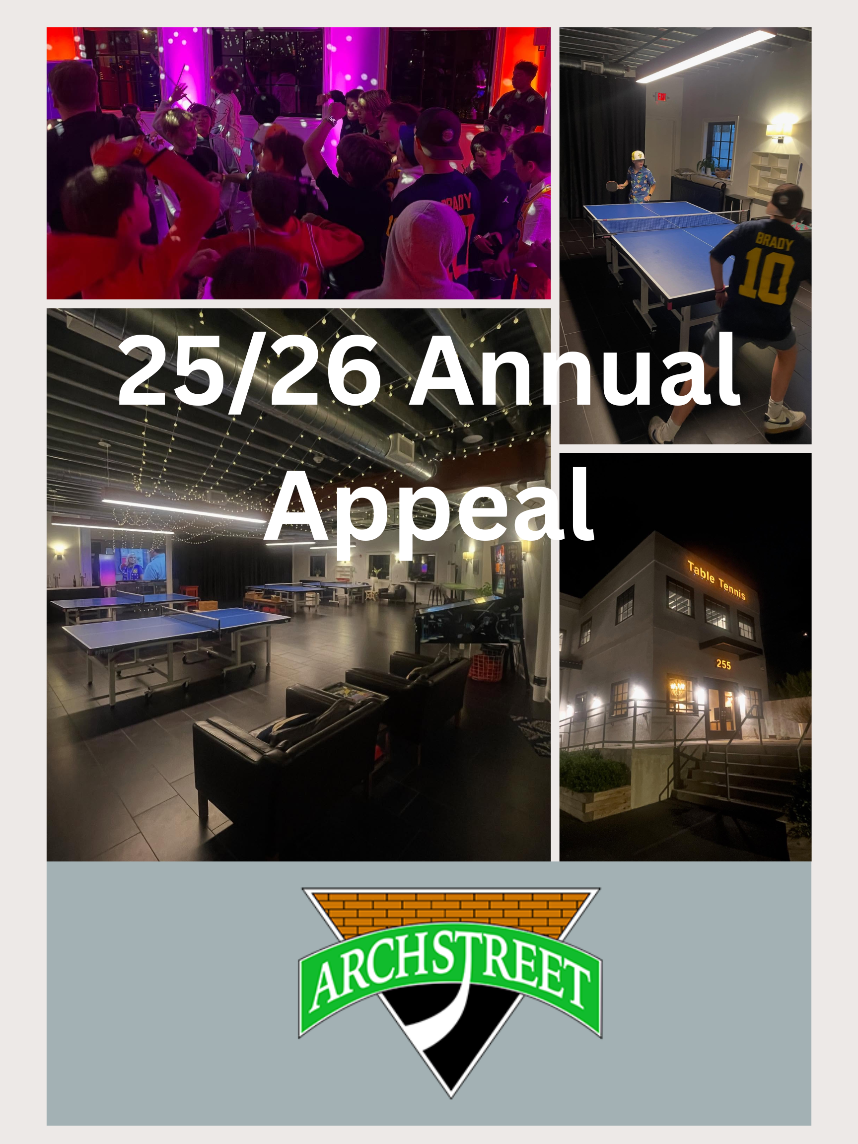 Campaign cover for ARCH STREET ANNUAL APPEAL 2026