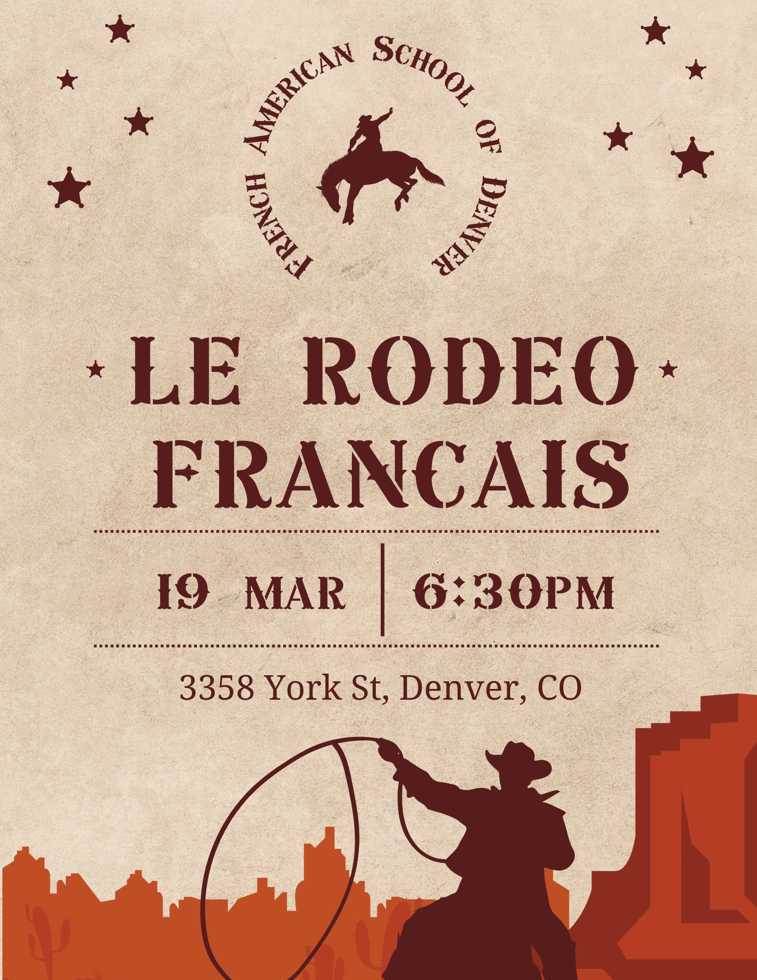 Campaign cover image for FASD 2026 Le Rodeo Français