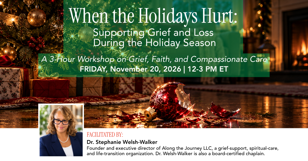 Campaign cover image for When the Holidays Hurt: Supporting Grief & Loss During the Holiday Season