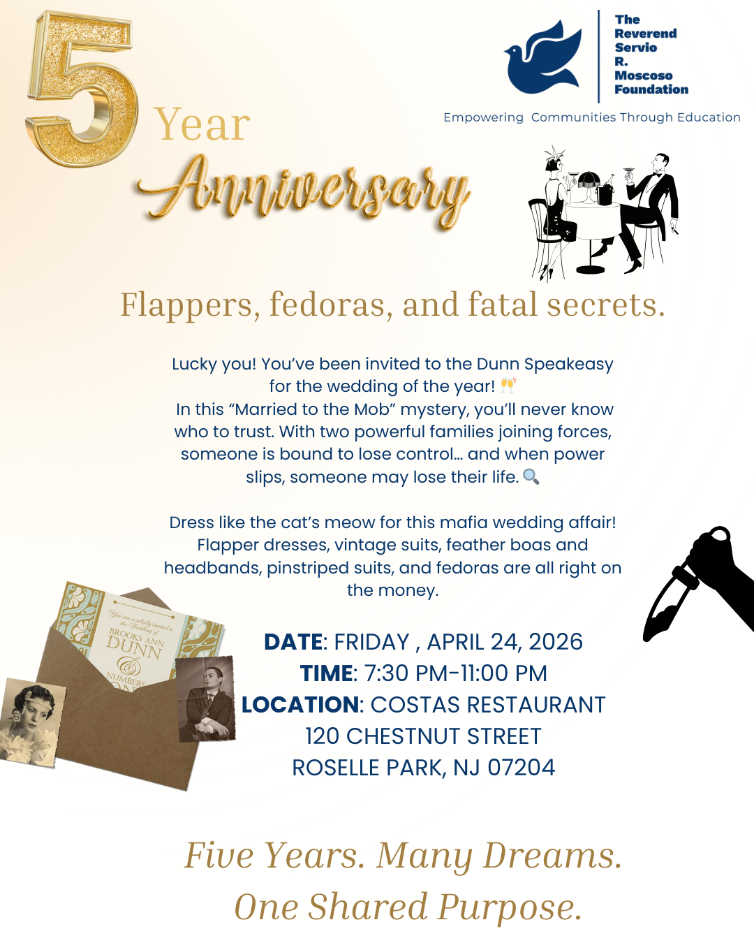 Campaign cover image for 2026 Murder Mystery Dinner