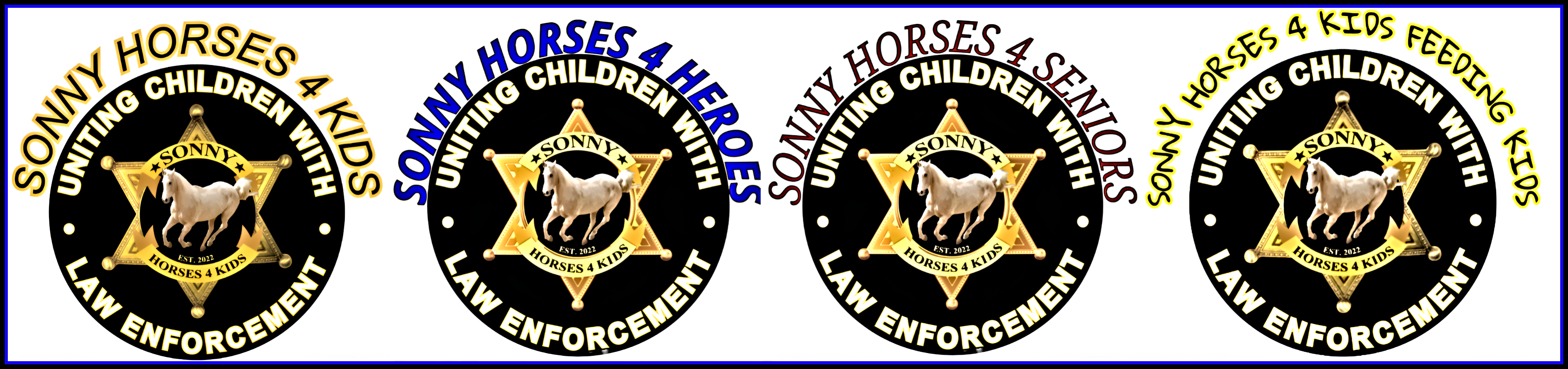 Campaign cover image for UNITING CHILDREN WITH LAW ENFORCEMENT & First Responders in Ventura County, SONNY HORSES 4 KIDS. A Children's Non-Profit 501c3 Charity EIN# 92-2983467