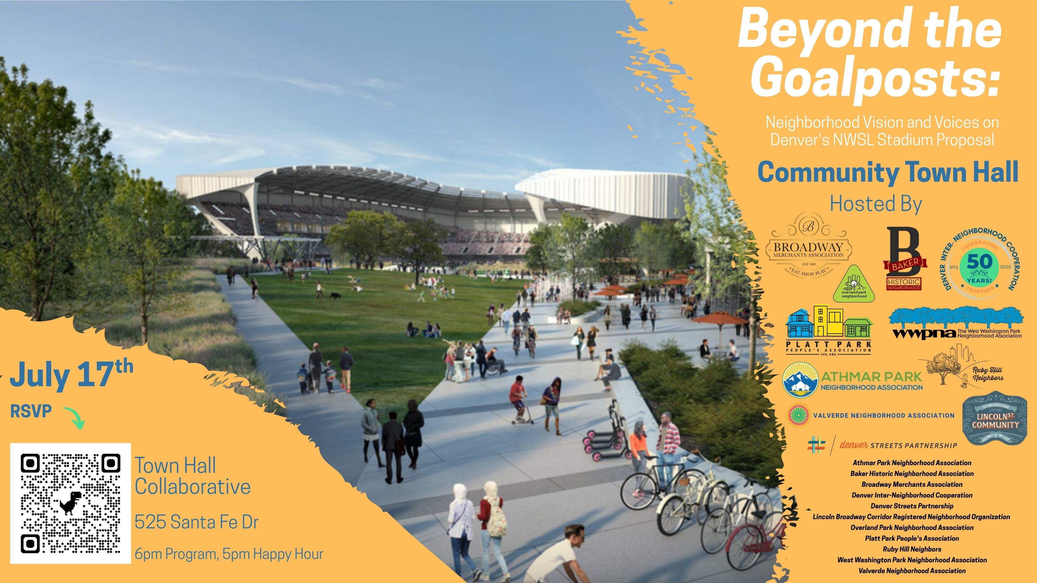 Campaign cover image for Beyond the Goalposts: Community Townhall ~ Más allá de los postes de la portería: Asamblea comunitaria