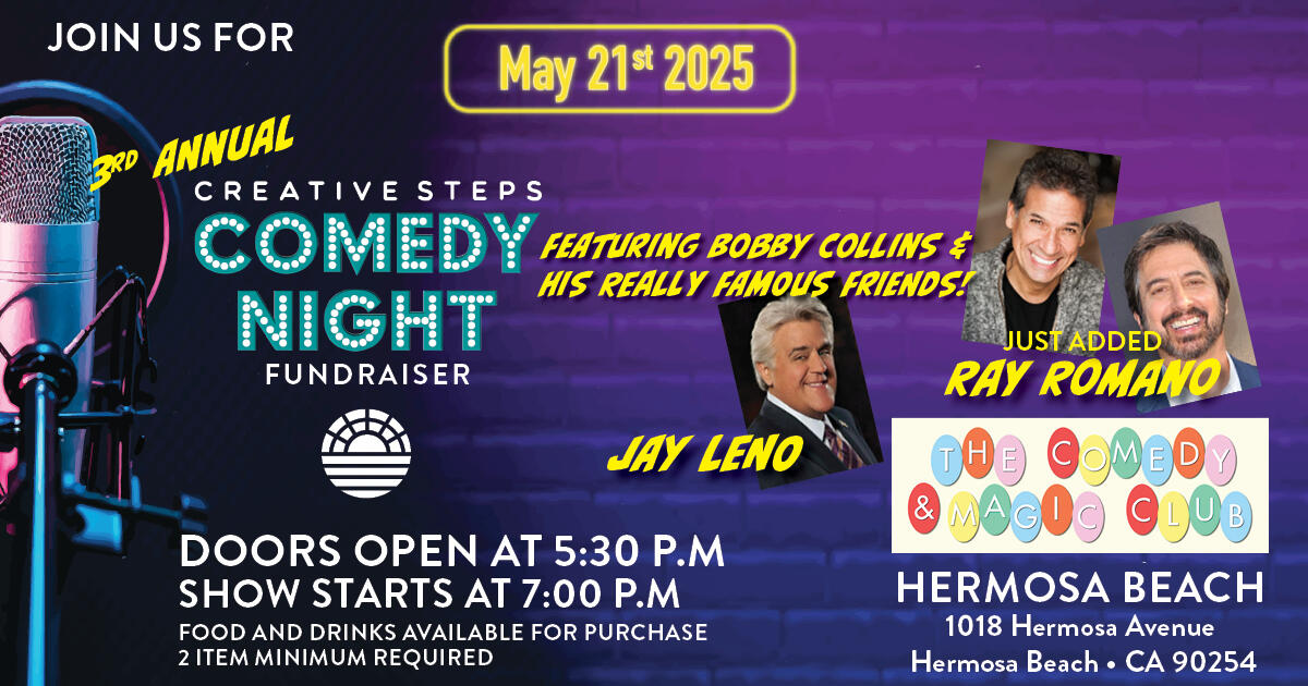 Campaign cover image for Creative Steps 3rd Annual Comedy Night Fundraiser 2025