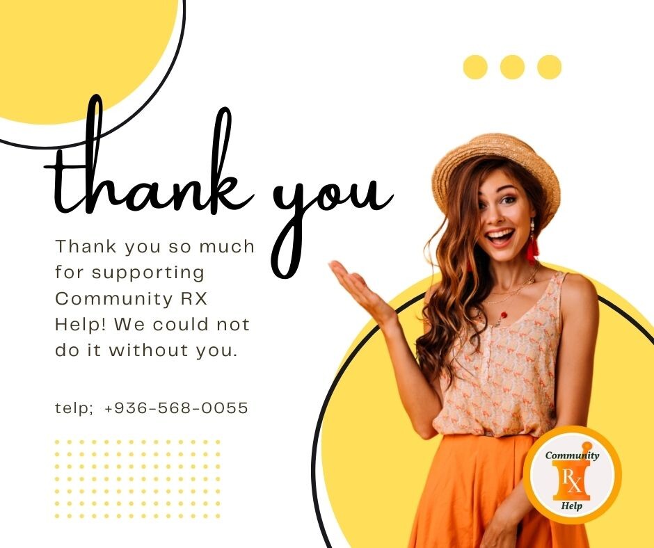 Donate to Community RX Help Today!
