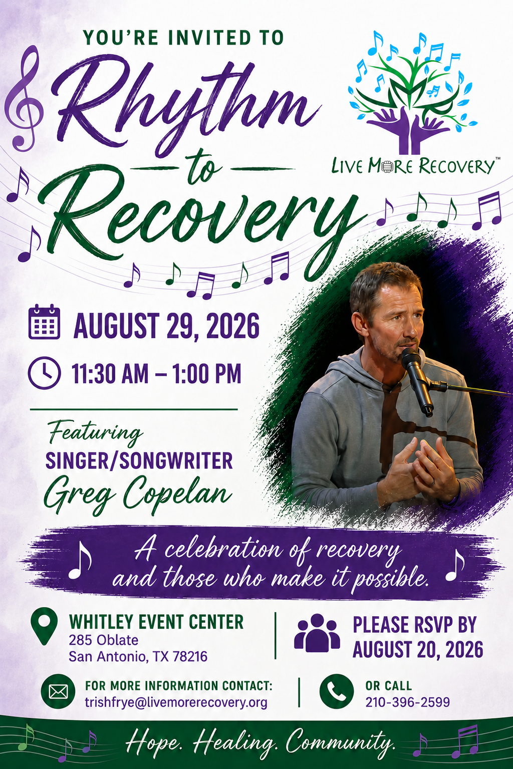 Campaign cover image for Rhythm to Recovery