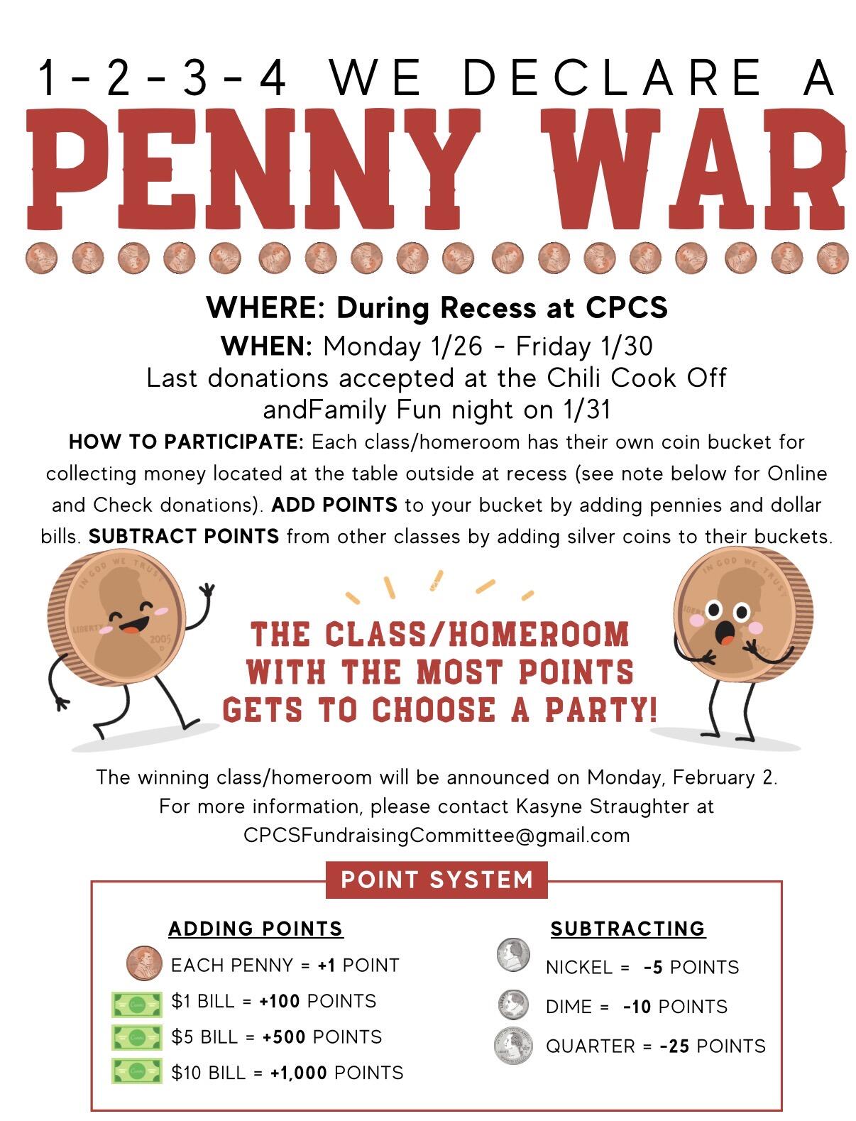 Campaign cover image for CPCS Penny Wars 2026
