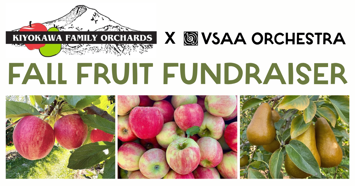 Campaign cover image for VSAA Orchestra x Kiyokawa Family Orchards | 2026 Fall Fruit Fundraiser
