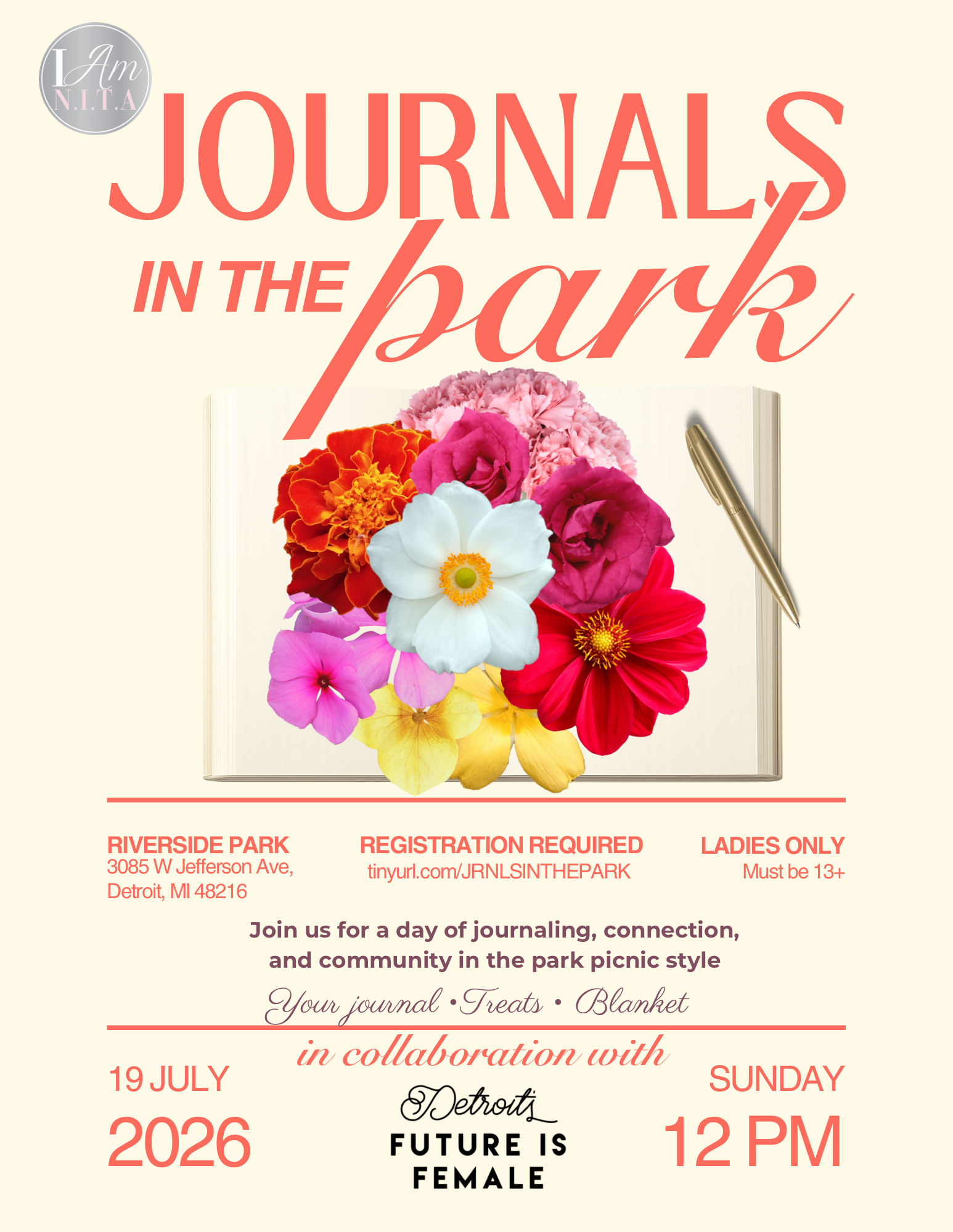 Campaign cover image for Journals In The Park