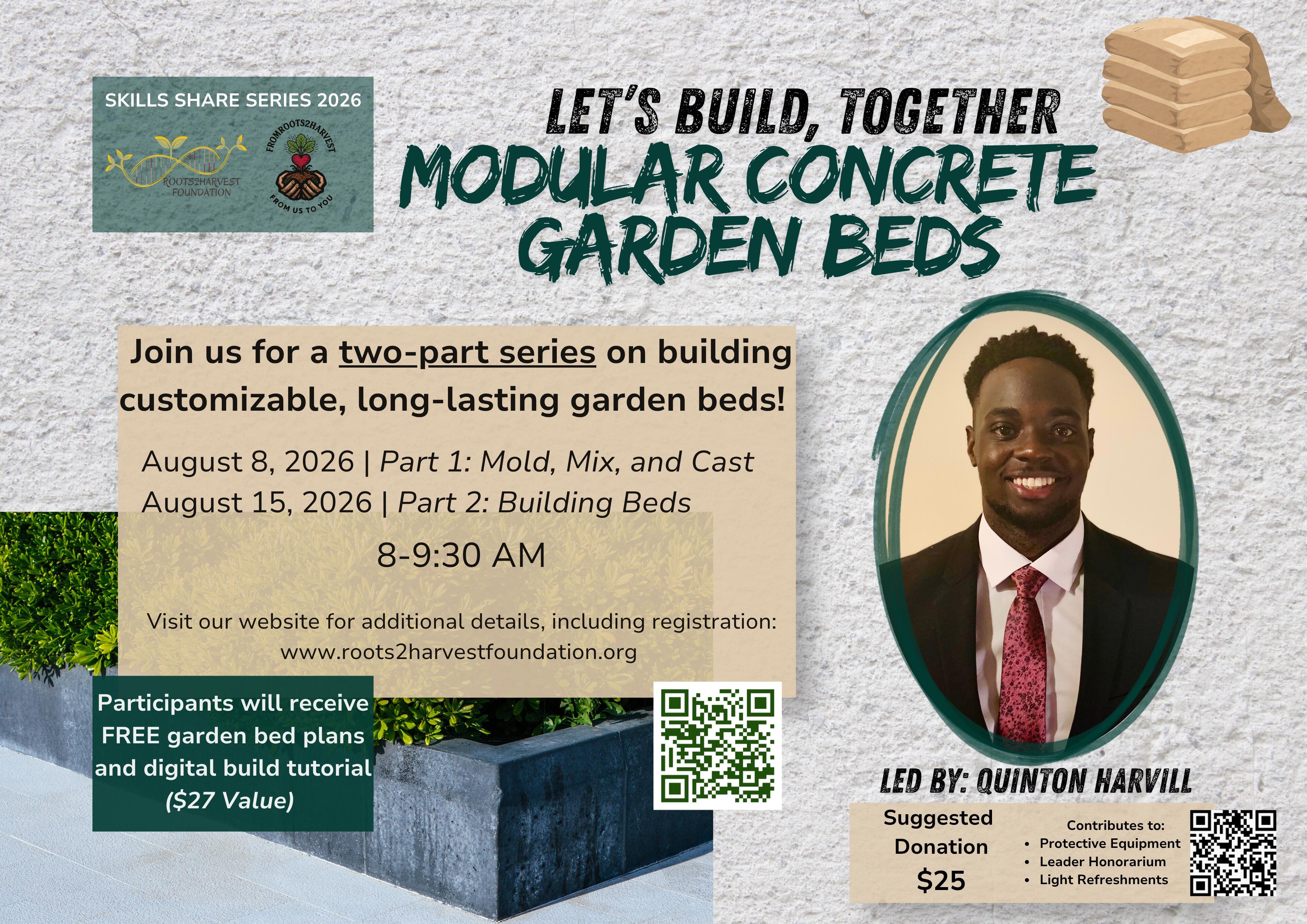 Campaign cover image for Concrete Garden Beds