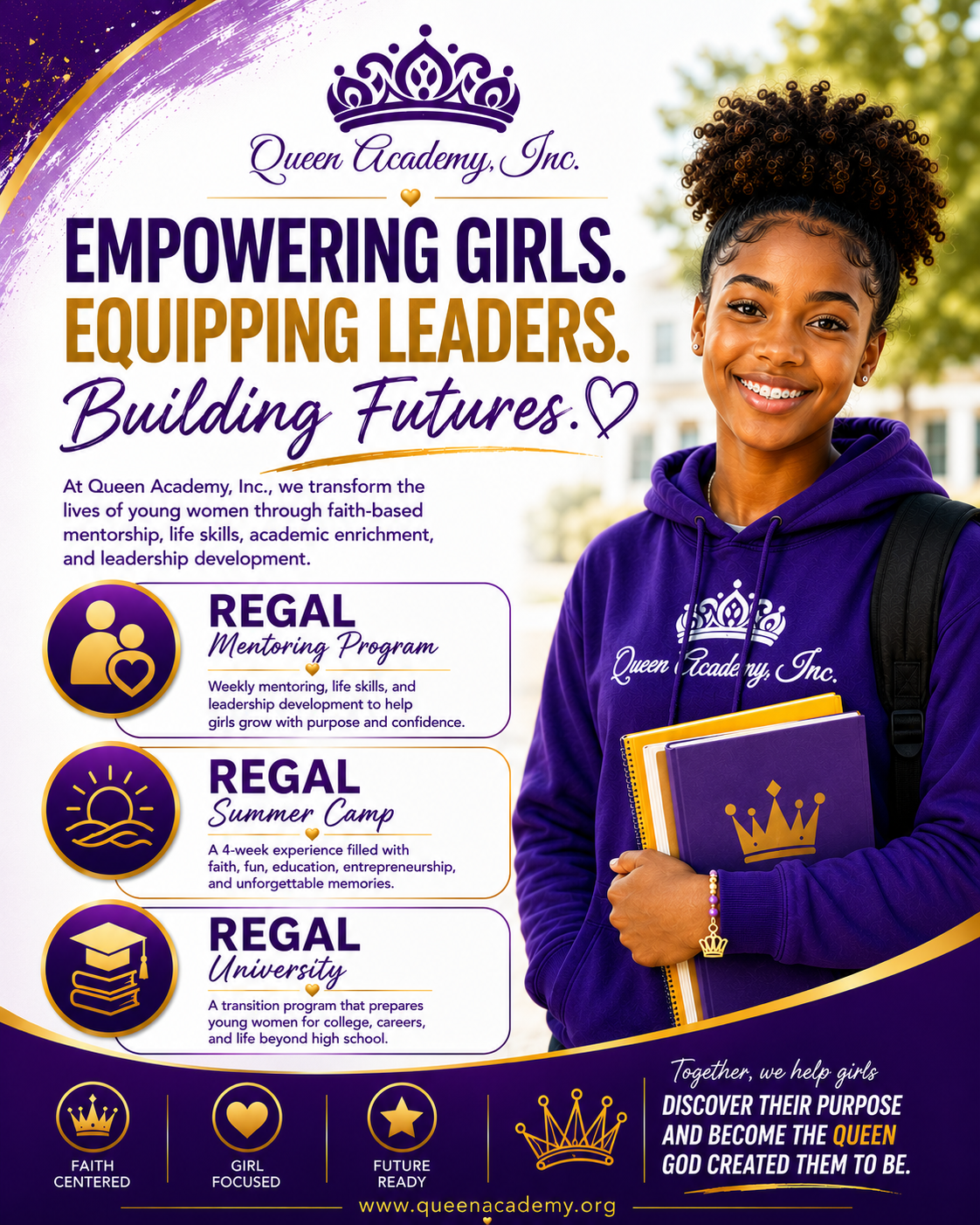 Campaign cover for Queen Academy, Inc. Youth Development Program